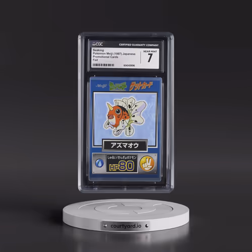 1997 Promotional Cards (1997 Type.HP.Hand Symbol) Seaking - Foil (CGC 7 NM)