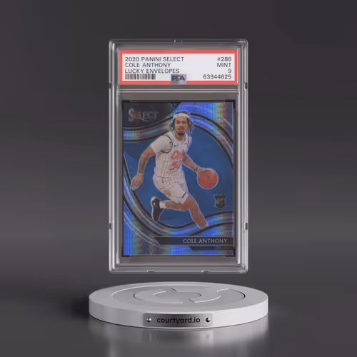 2020 Panini Select #286 Cole Anthony - Lucky Envelopes (PSA 9 MINT)