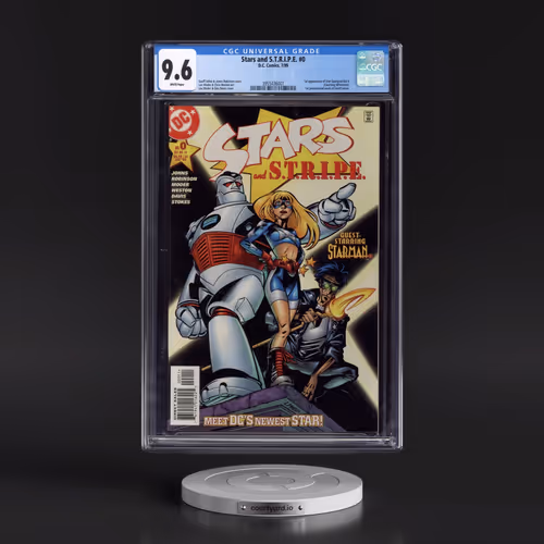 Stars and S.T.R.I.P.E. #0 CGC 9.6 White Pages (DC Comics, 7/99) - Universal
