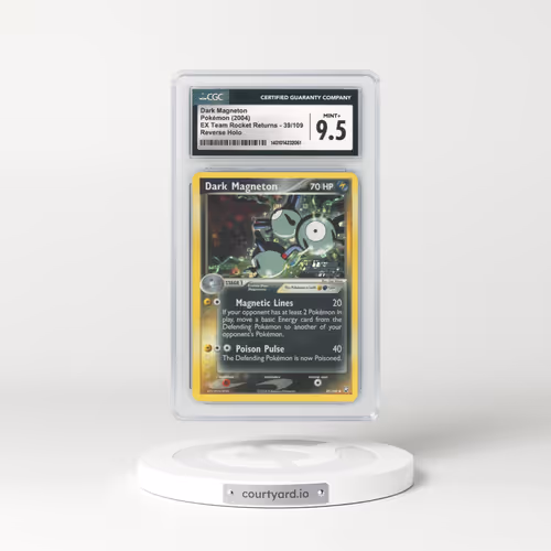 2004 EX Team Rocket Returns #39 Dark Magneton - Holo (CGC 9.5 MINT+)