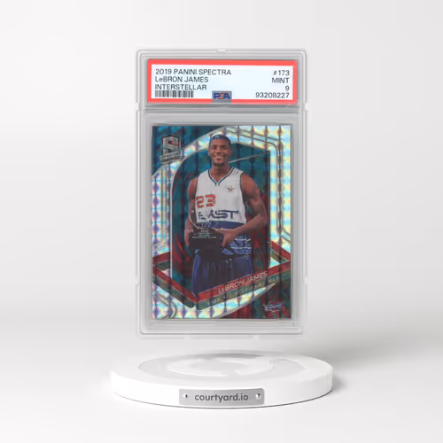 2019 Panini Spectra #173 LeBron James - Interstellar (PSA 9 MINT)