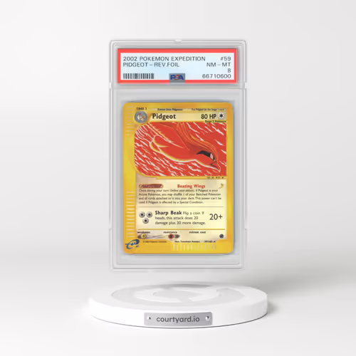 2002 Expedition #59 Pidgeot - Holo (PSA 8 NM-MT)