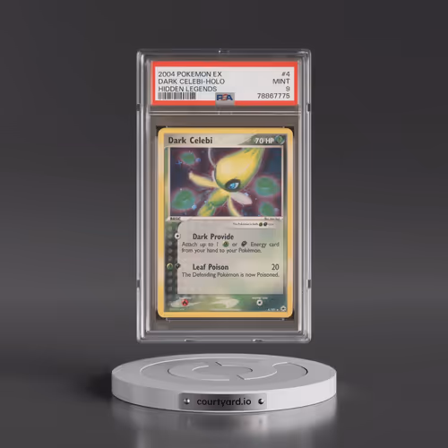 2004 Pokémon EX Hidden Legends #4 Dark Celebi - Holo (PSA 9 MINT)
