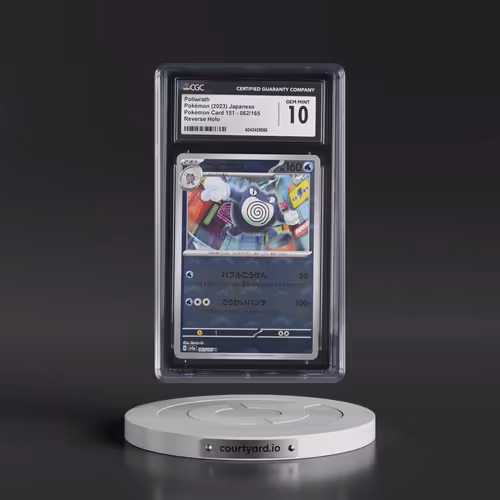 2023 Pokémon Card 151 #062/165 Poliwrath - Reverse Holo Poké Ball (CGC 10 GEM MINT)