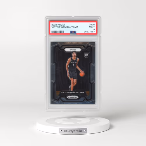 2023 Panini Prizm #136 Victor Wembanyama (PSA 9 MINT)