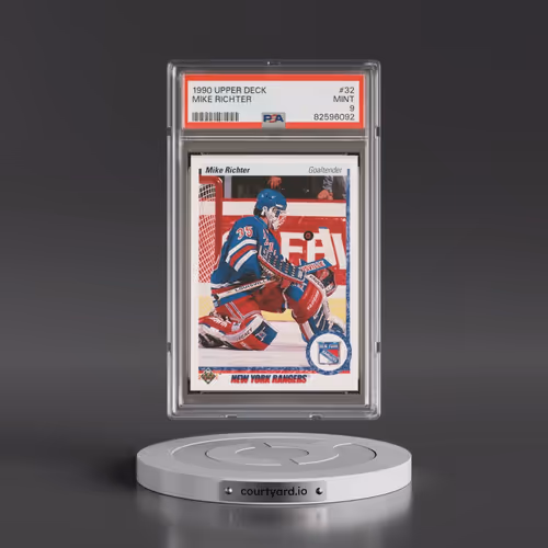 1990 Upper Deck #32 Mike Richter (PSA 9 MINT)