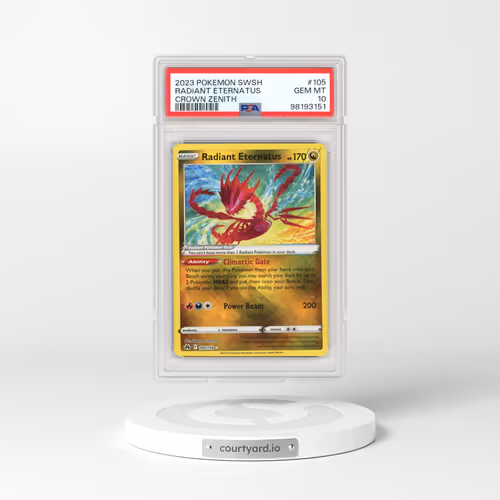 2022 Crown Zenith #105 Radiant Eternatus - Holo (PSA 10 GEM MINT)