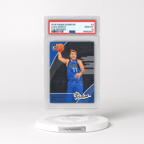 2018 Panini Donruss the Rookies #3 Luka Doncic (PSA 10 GEM MINT)