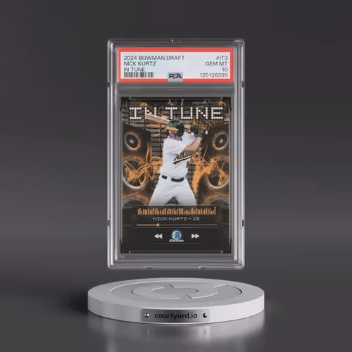2024 Bowman Draft in Tune #IT3 Nick Kurtz (PSA 10 GEM MINT)