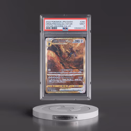 2022 Pokémon Sword & Shield Vstar Universe #260 Origin Forme Dialga Vstar - Full Art Ultra Rare (PSA