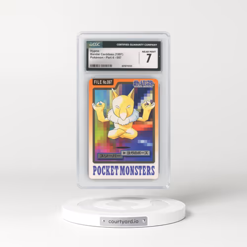 1997 (Pocket Monsters on Bottom) Part 4 #097 Hypno (CGC 7 NM)