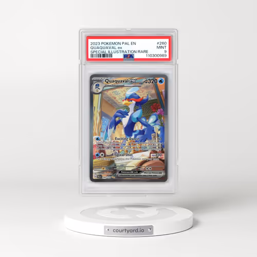 2023 Pokémon Pal EN-Paldea Evolved #260 Quaquaval EX - Holo Special Illustration Rare (PSA 9 MINT)