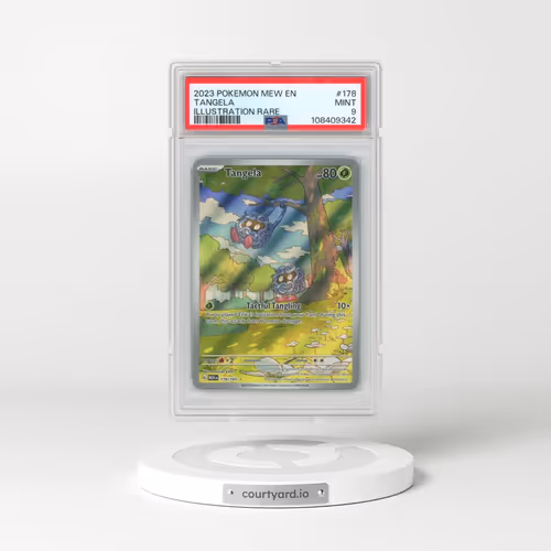 2023 Pokémon Mew EN-151 #178 Tangela - Illustration Rare (PSA 9 MINT)