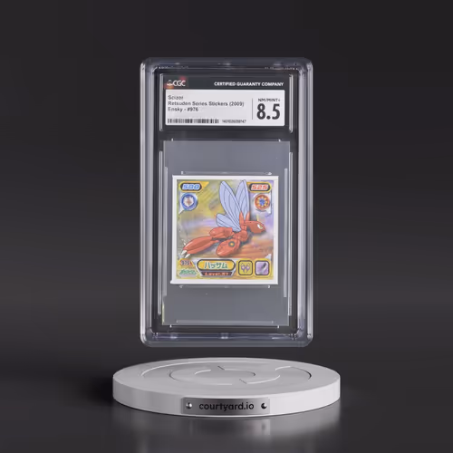 2009 Retsuden Series Stickers (2009) - Japanese #976 Scizor (CGC 8.5 NM-MT+)