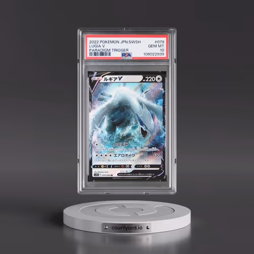 2022 Pokémon Sword & Shield Paradigm Trigger #079 Lugia V - Holo (PSA 10 GEM MINT)
