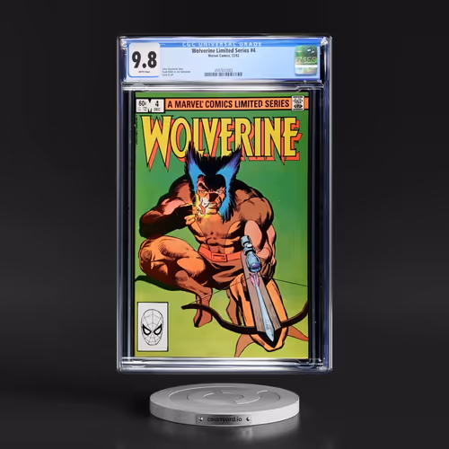 Wolverine Limited Series #4 CGC 9.8 White Pages (Marvel Comics, 12/82)