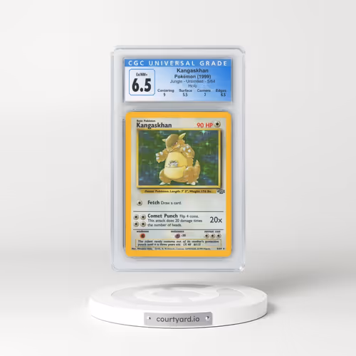 1999 Jungle #5/64 Kangaskhan - Holo (CGC 6.5 EX-NM+)