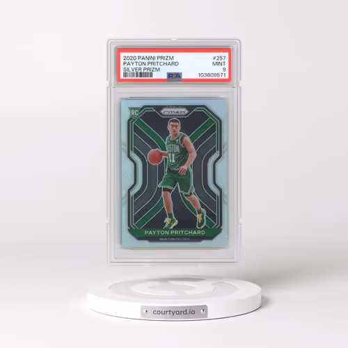 2020 Panini Prizm #257 Payton Pritchard - Silver Prizm (PSA 9 MINT)