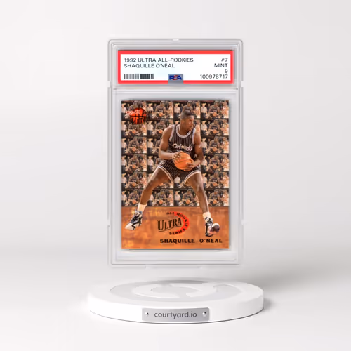 1992 Ultra All-Rookies #7 Shaquille O'Neal (PSA 9 MINT)
