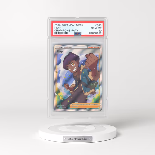 2020 Pokémon Sword & Shield Champion's Path #073 Hop - Full Art (PSA 10 GEM MINT)