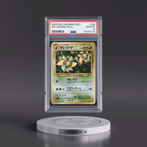 2000 Pokémon Neo #182 Bellossom - Holo (PSA 10 GEM MINT)