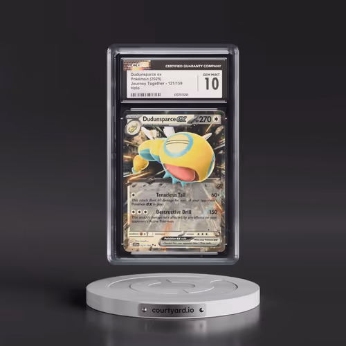 2025 Journey Together - JTG EN #121/159 Dudunsparce ex - Holo (CGC 10 GEM MINT)