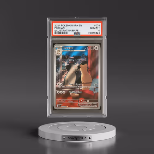 2024 Pokémon Sfa EN-Shrouded Fable #078 Persian - Illustration Rare (PSA 10 GEM MINT)