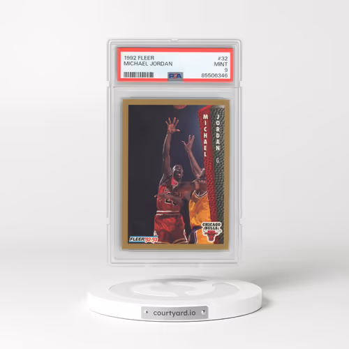 1992 Fleer #32 Michael Jordan (PSA 9 MINT)
