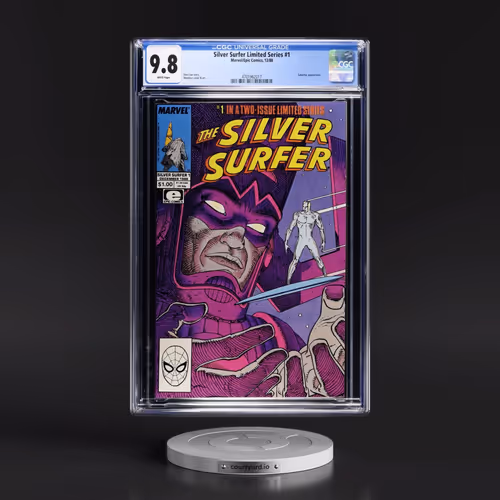 Silver Surfer Limited Series #1 CGC 9.8 White Pages (Marvel/Epic Comics, 12/88) - Universal