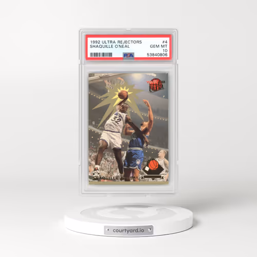 1992 Ultra Rejectors #4 Shaquille O'Neal (PSA 10 GEM MINT)