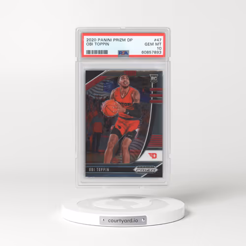 2020 Panini Prizm Draft Picks #47 Obi Toppin (PSA 10 GEM MINT)