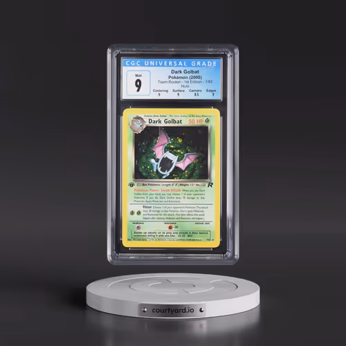 2000 Team Rocket #7/82 Dark Golbat - 1st Edition Holo (CGC 9 MINT)