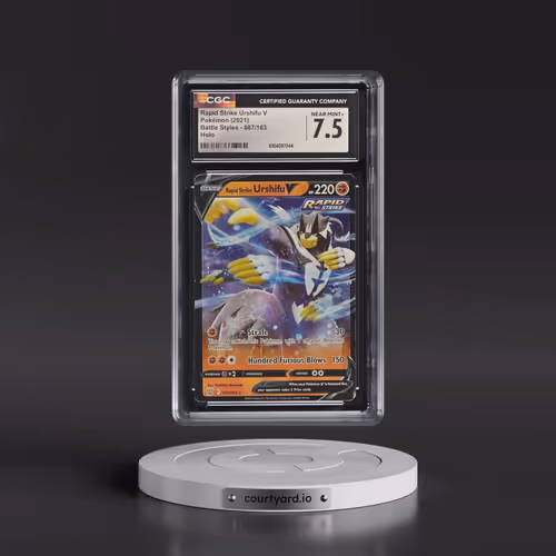 2021 Battle Styles #087/163 Rapid Strike Urshifu V - Holo (CGC 7.5 NM+)
