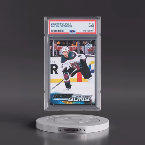 2022 Upper Deck #497 Dylan Guenther (PSA 9 MINT)