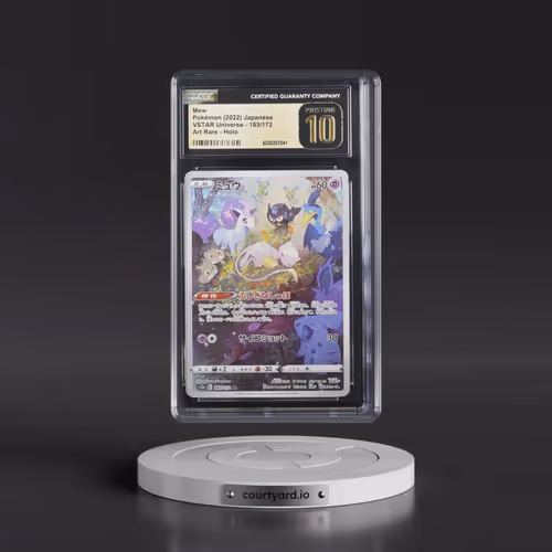 2022 VSTAR Universe #183/172 Mew - Art Rare Holo (CGC 10 PRISTINE)