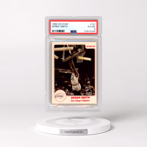 1983-84 Star #131 Derek Smith (PSA 6 EX-MT)