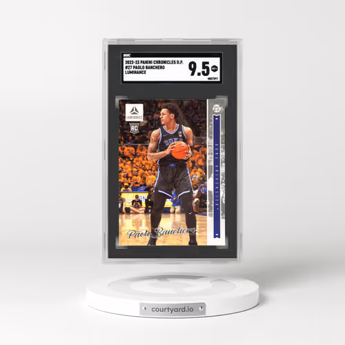 2022 Panini Chronicles Draft Picks #27 Paolo Banchero - Luminance (SGC 9.5 MINT+)