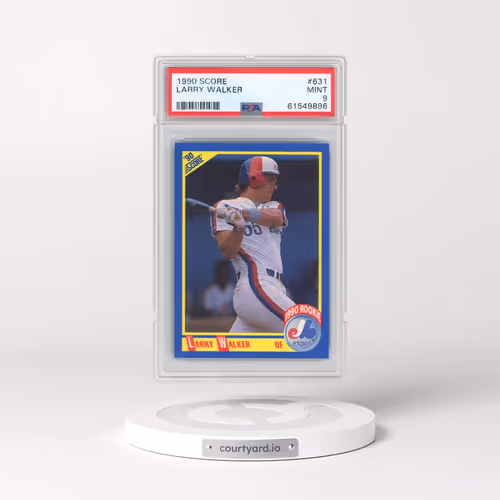 1990 Score #631 Larry Walker (PSA 9 MINT)