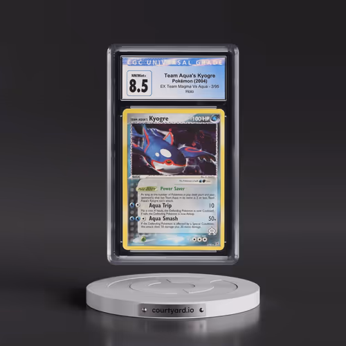 2004 EX Team Magma Vs Team Aqua #3/95 Team Aqua's Kyogre - Holo (CGC 8.5 NM-MT+)