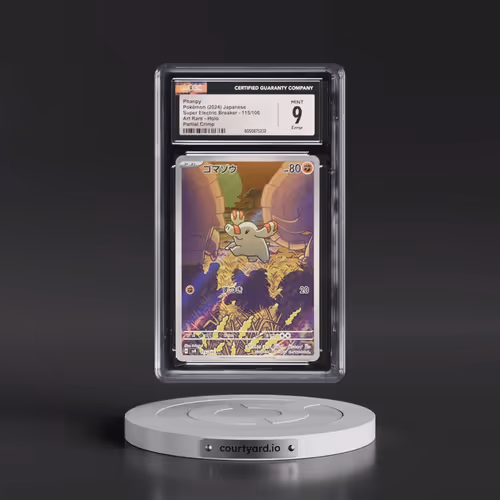 2024 Pokémon SV8-Super Electric Breaker #115 Phanpy - Art Rare (CGC 9 MINT)