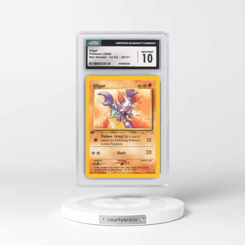 2000 Neo Genesis #59 Gligar - 1st Edition (CGC 10 GEM MINT)
