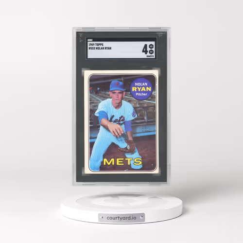 1969 Topps #533 Nolan Ryan (SGC 4 VG-EX)