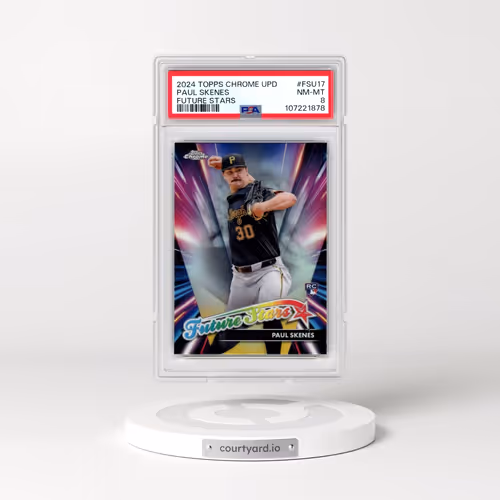 2024 Topps Chrome Update Future Stars #FSU17 Paul Skenes (PSA 8 NM-MT)