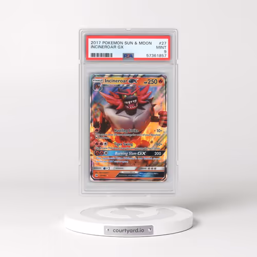 2017 Pokémon Sun & Moon #27 Incineroar GX - Holo (PSA 9 MINT)