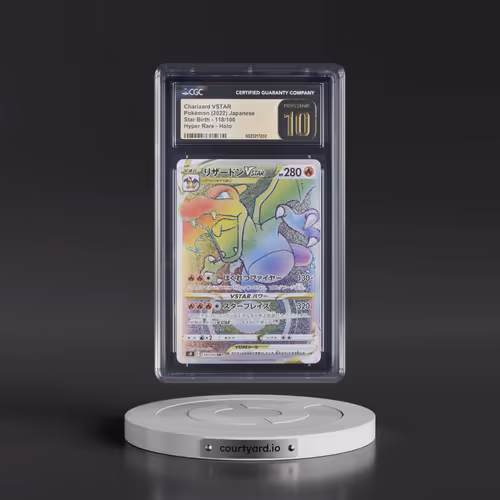 2022 Star Birth #118/100 Charizard VSTAR - Hyper Rare Holo (CGC 10 PRISTINE)