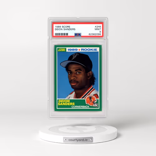 1989 Score #246 Deion Sanders (PSA 9 MINT)
