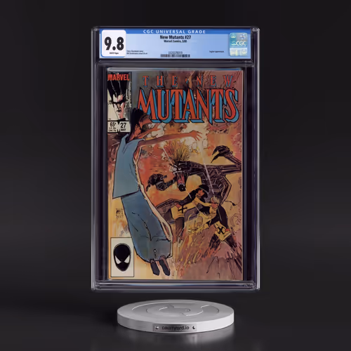 New Mutants #27 CGC 9.8 White Pages (Marvel Comics, 5/85) - Universal