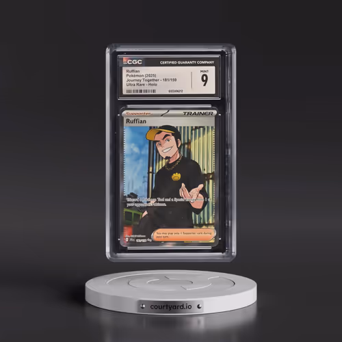 2025 Pokémon Jtg EN-Journey Together #181 Ruffian - Ultra Rare (CGC 9 MINT)
