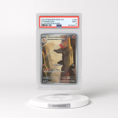 2023 Pokémon Mew EN-151 #169 Charmeleon - Illustration Rare (PSA 9 MINT)