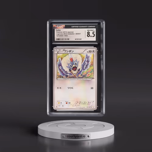 2015 Legendary Shine Collection #025/027 Rufflet - 1st Edition Holo (CGC 8.5 NM-MT+)
